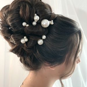Wedding hair pear set accessories!!